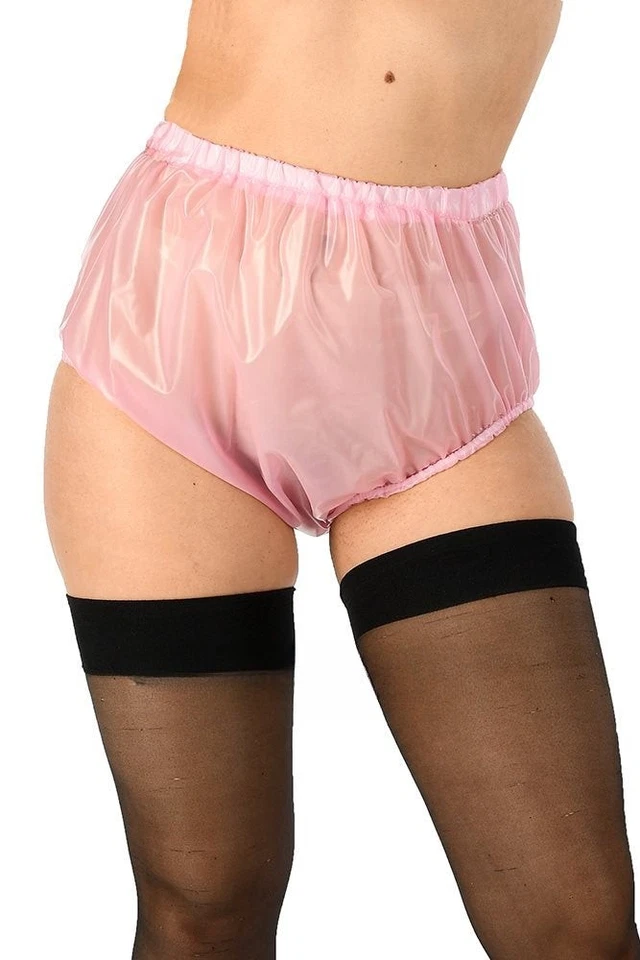 Culotte En PVC Rose Transparent - Photo 1/1