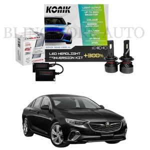 KONIK H7 LED Low Beam Headlight CANbus Kit for Holden ZB Commodore Calais RS RSV - Picture 1 of 10