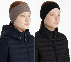 LeMieux Fleece Ear Warmer Stretchy Headband Ultra Soft Warm Borg Fleece Black - Picture 1 of 7