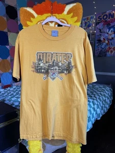 Vintage 2000s Pittsburgh Pirates T-Shirt Adult Large Y2K MLB Yellow - Bild 1 von 6