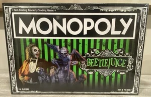 Monopoly Beetlejuice Edition Board Game Collectors Hasbro Warner Sealed In Box!! - Picture 1 of 4