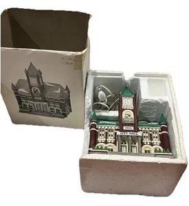 Dept 56 City Hall Christmas in the City Series #5969-2 Heritage Village 1988  - Picture 1 of 12