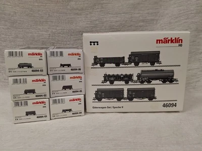 Marklin 46094 Era II DRG Freight Car Set HO Scale In Original Box - Image 1 of 4