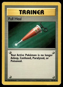 Full Heal 082/102 Pokemon Base Set Unlimited Non Holo (MP) - Picture 1 of 2
