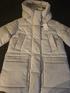 Women's Winter Coat Nine West Heavyweight Faux-Down Puffer Parka Size Small - Picture 1 of 3