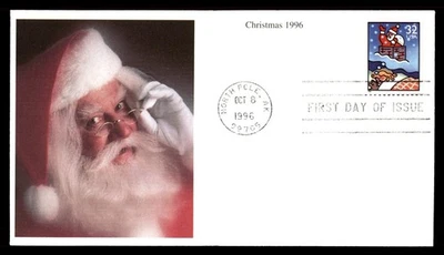 Mayfairstamps US FDC 1996 Alaska Christmas santa clause First Day Cover aau_4900 - Image 1 of 2