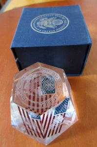 USA Paperweight Hexagon Great Seal of the United States Unused - Picture 1 of 7