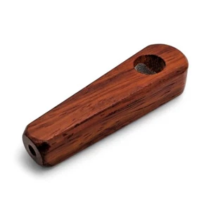 3.25" Wood Tobacco Smoking Hand Pipe Includes Screens - Picture 1 of 6