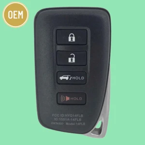Lexus RX350 RX450 2016-2020 OEM 4 Button Smart Key HYQ14FBB - G 0010 +Key Blade - Foto 1 di 6