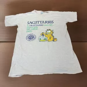 Camisa para dormir vintage 78 Garfield Jim Davis Sagitario Astrología Rosa Coqueteos XL - Imagen 1 de 7