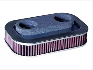 K&N Air Filter For Harley Davidson XL1200C/XL883C/XL1200S/XL883R/XLH883/XLH1200 - Picture 1 of 4