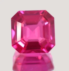24.10Ct Natural Certified Pink Mozambique Ruby Loose Gemstone 15 mm AA Certified - Picture 1 of 6