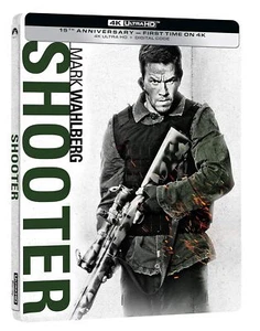 NEU | Shooter - 15th Anniversary Steelbook 4K Ultra HD + Digital [4K UHD] - Bild 1 von 2
