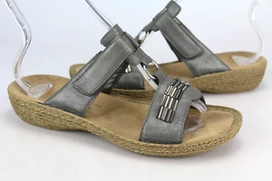 Rieker Gr.38 Damen Comfort Sandalen Pantoletten Slipper Sommer Nr.409 W - Bild 1 von 6