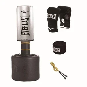 Everlast Powercore Free Standing Punch Bag Kit with Accessories - Picture 1 of 6