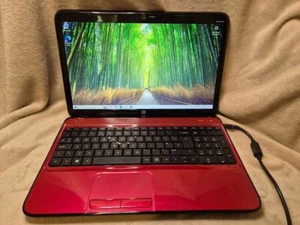 Red HP Pavilion G6 15,6" Laptop - AMD E2 - 8gb Ram - 120gb SSD - Windows 10 - Bild 1 von 10