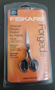 Fiskars 4 in/10 cm Forged Double Thumb Scissors ~ 92977097J - Picture 1 of 2