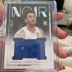 2021-22 Aaron Wiggins Patch LE 22/99 Panini-Noir NBA JUMBO MATERIAL