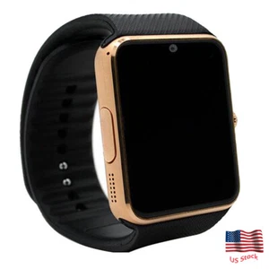 Women Men Bluetooth Smart Watch Music Playing Phone Mate Call Text For Android - Picture 1 of 12