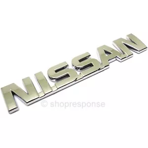 JDM Nissan 89-94 Skyline GT-R GTR GTS R32 Rear NISSAN Emblem Badge 84891-01U00 - Foto 1 di 2