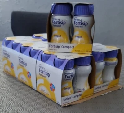 Nutricia Fortisip Compact Protein 12g Banana 24x125ml BBD 25th July 2026