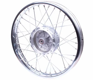 Chrom Speichenrad Stahl Felge 1,6x16 Rad für Simson S51 S53 Schwalbe S70 Tuning - Bild 1 von 4