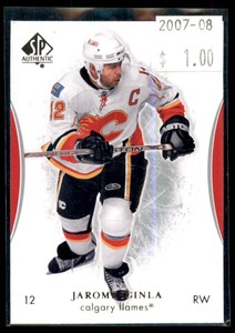 2007-08 SP Authentic Jarome Iginla Calgary Flames #73