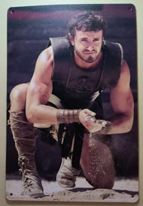 PAUL MESCAL in GLADIATOR 2 8X12 Tin Sign Sexy Muscular Ridley Scott Action Movie - Picture 1 of 5