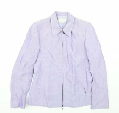 Marks & Spencer Womens Purple Jacket Cape Size 10 - Image 1 of 4