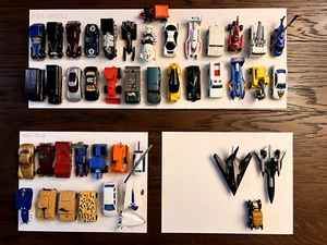 Mixed Lot Of Vintage Diecast Cars, Hot Wheels, Matchbox, Misc. USED, 45 Cars - Picture 1 of 9