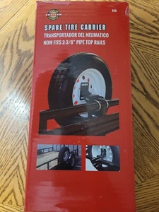 Carry-On Trailer 628 Spare Tire Carrier, Black - Picture 1 of 2