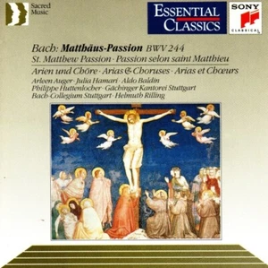 JOHANN SEBASTIAN BACH - MATTHÄUS-PASSION CD (HELMUTH RILLING) ARIEN UND CHÖRE - Bild 1 von 2