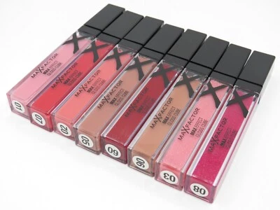 2 X MAX FACTOR MAX EFFECT GLOSS CUBE LIP GLOSS - CHOOSE SHADE - Image 1 of 3