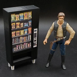 DISTRIBUTORE AUTOMATICO SNACK PERSONALIZZATO FIGURA 3,75 POLLICI STAR WARS GI JOE DIORAMA (K24) - Foto 1 di 1