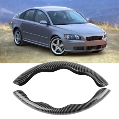 Carbon Fiber Leather Non-Slip 15"Car Steering Wheel Cover For Volvo S40 S60 S90 - Изображение 1 из 4
