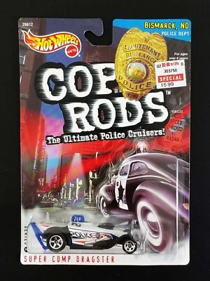 Hot Wheels Super Comp Dragster / 2000 / Cop Rods / Bismarck, ND - Image 1 of 4