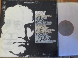 D4S 740 Beethoven The Five Piano Concertos etc. / Serkin / Ormandy 4 LP box - Picture 1 of 1