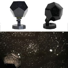 LED Celestial Galaxy Projector Cosmos Star Night Light Starry Sky Lamp Kids Gift