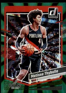 Matisse Thybulle #52 2023-24 Donruss Green Laser Holo - Picture 1 of 2