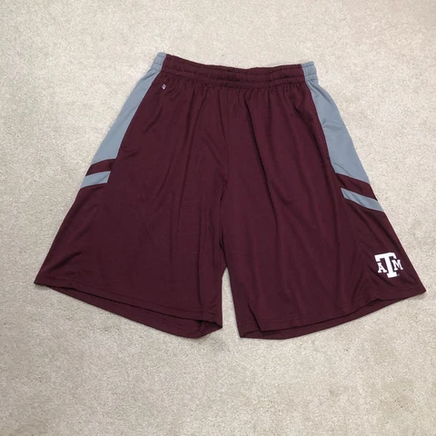 Texas A&M Aggies Shorts Mens Large Maroon Colosseum Athletics Cover