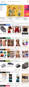 Sitio web de dropshipping ya hecho alojamiento y configuración gratuitos - lencería para hombre - Imagen 1 de 3