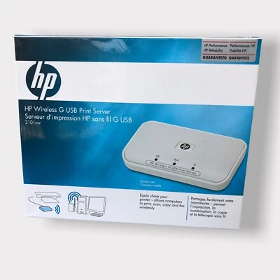 HP WIRELESS G USB SERVER 2101 NW NEW, FREE SHIPPING! - Image 1 of 4