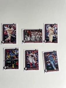 2025 Topps Baseball Series 1 - Philadelphia Phillies Team Cards - Bild 1 von 3