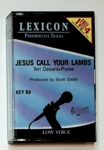 1986 Lexicon Key of C Performance & Rehearsal Cassette Tape Train Up A Child - Picture 1 of 2