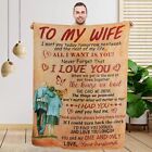 Wedding Gifts for Her to My Wife Blanket from Husband Birthday Gift Ideas Chr...