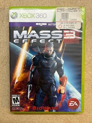 Mass Effect 3 Xbox 360 2012 Kinect 2 Disc Complete Game CIB - Image 1 of 4
