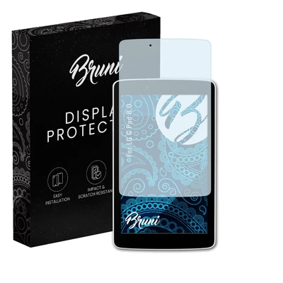 Bruni 2x Protective Film for LG G Pad 8.0 Screen Protector Screen Protection - Image 1 of 4
