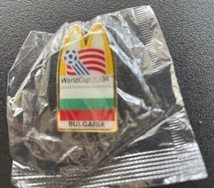 Pin de arco McDonalds conmemorativo de la Copa Mundial de Fútbol 1994 - Bulgaria 176842 - Imagen 1 de 2