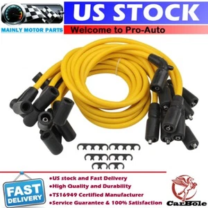 Spark Plug Wire Set 9718Q For Chevrolet GMC Cadillac C1500 V8 5.7/5.0L 1996-2002 - Picture 1 of 8