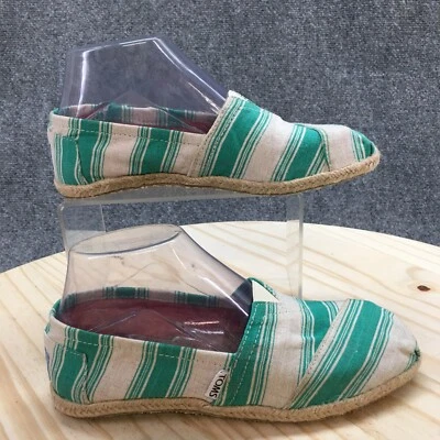 Toms Zapatos Mujer 7 Clásicos Alpargata Alpargata Multicolor Sin Cordones Comodidad Baja Foto 1 de 4